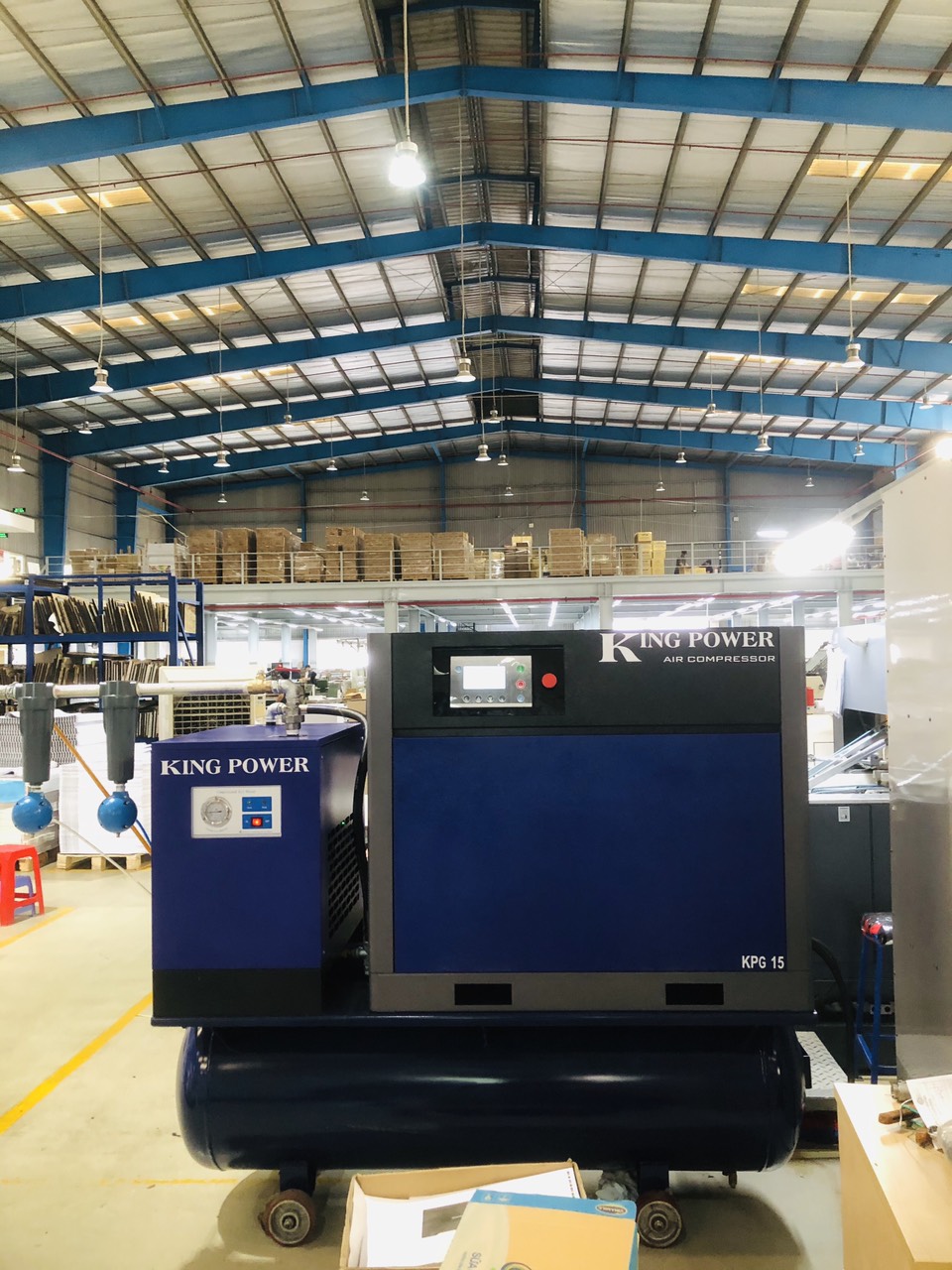 Máy Nén Khí King Power Có Dầu 7.5kW